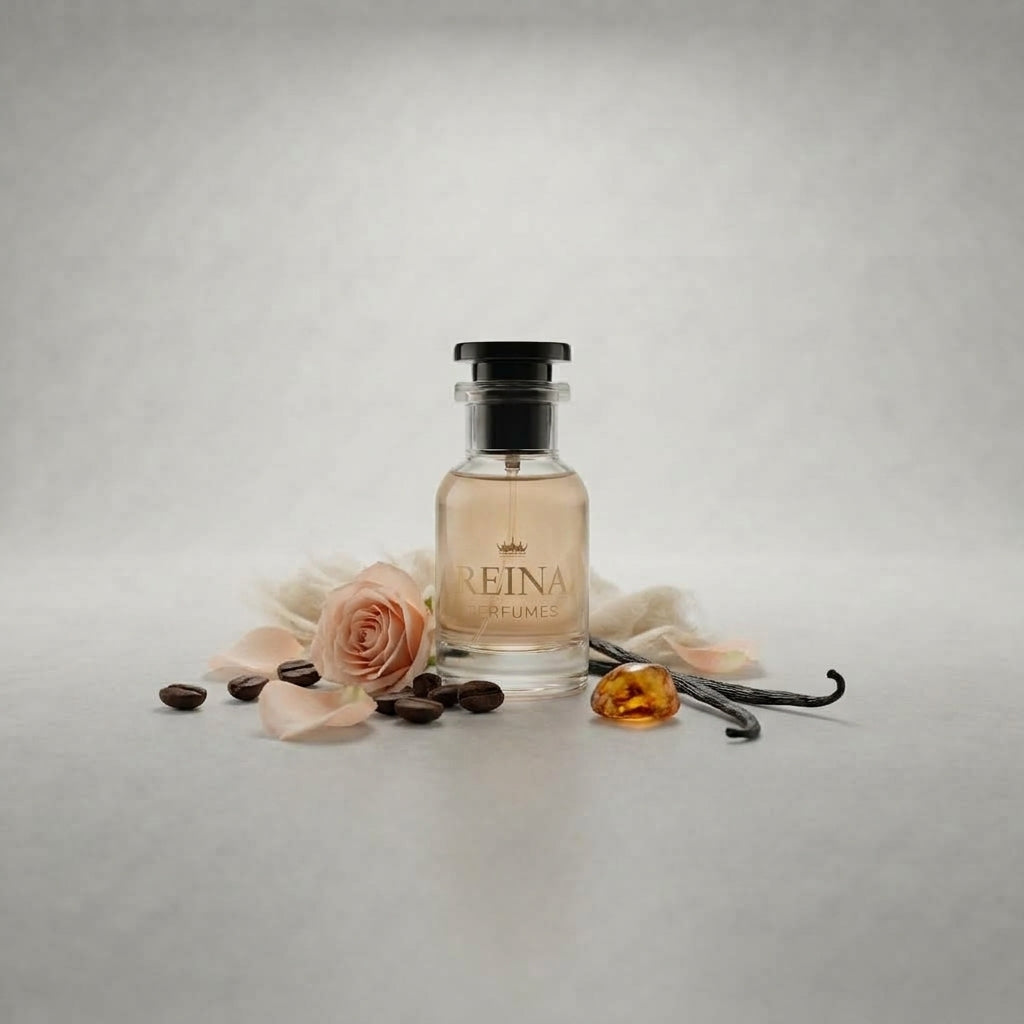 Frasco de perfume Café Intenso unisex de Reina Perfumes