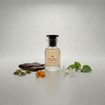 Frasco de perfume Sombra de Cuero unisex de Reina Perfumes